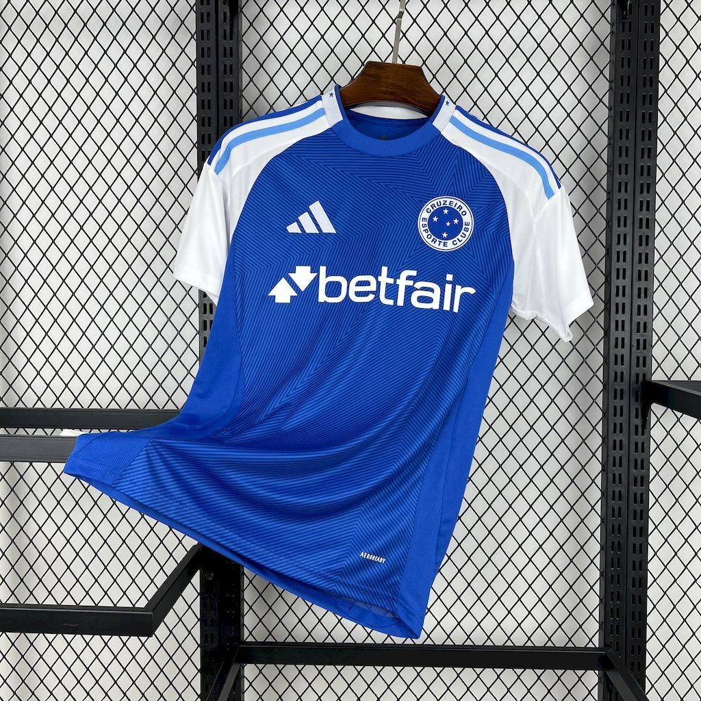 Camisa Cruzeiro I 2025/26 Torcedor Masculino