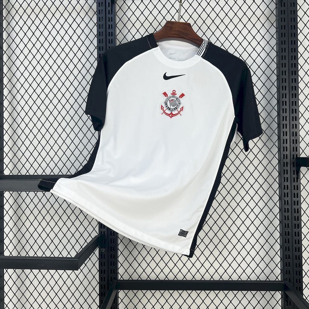 Camisa Corinthians I 2025/26 Torcedor Masculina