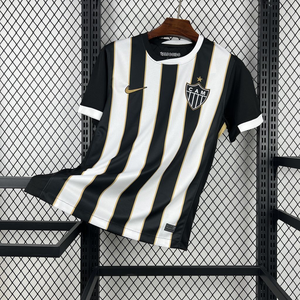 Camisa Atlético Mineiro I 2026/27 - Nike Torcedor Masculino - Preto e Branco